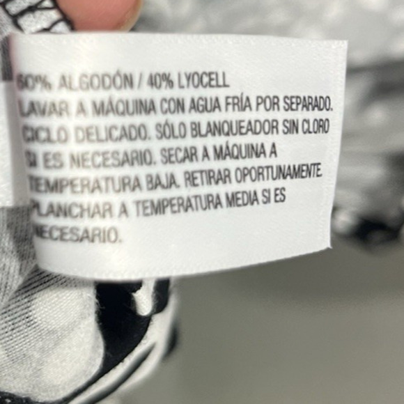 DVF Target Black Sea Spots Cotton Blend Wrap Dress - L - Picture 5 of 7